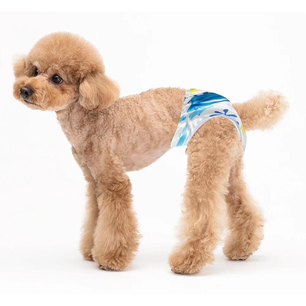 Dog Diapers Pet Supplies Dog Menstrual Pants Breathable Bow Clothes
