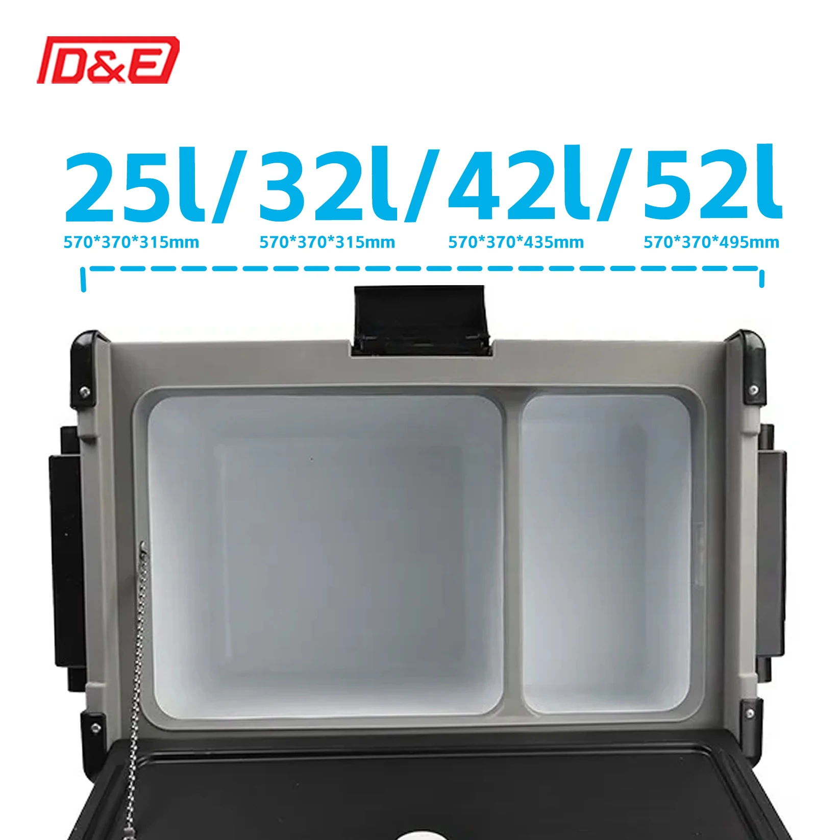 32L Refrigerator Automobile Compressor Fridge DC 12V 24V Portable Freezer for Truck Boat RVS