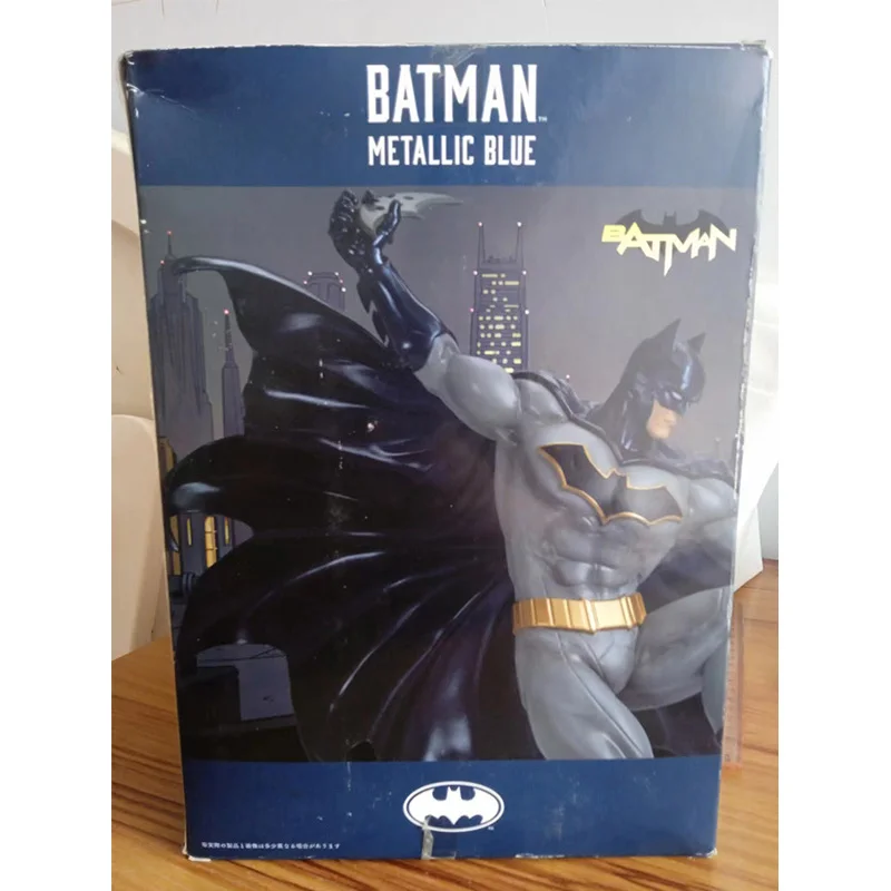Dc Action Figure Batman Metallic Blue Figure Model Statue Ornament Toys Regali Di Compleanno