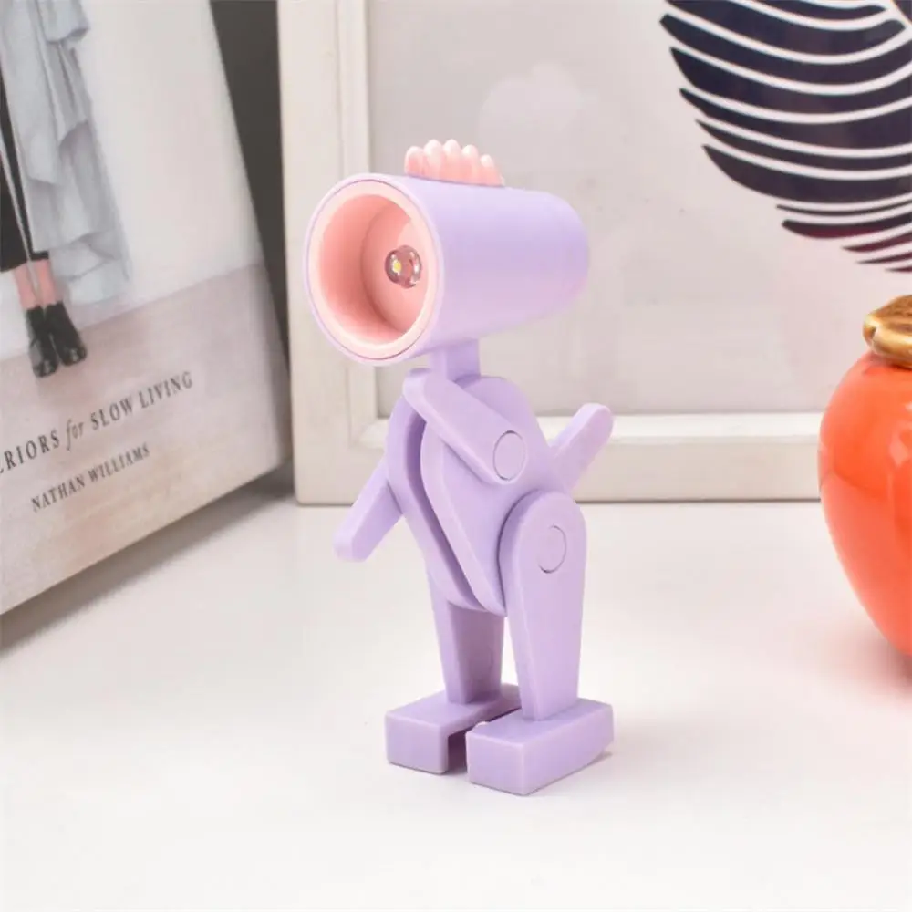 

Mini Cute Pet Light Mini Dinosaur Cartoon Kawaii Gift Kids Room Bedside Bedroom Living Room Decor New Folding Table Lamp