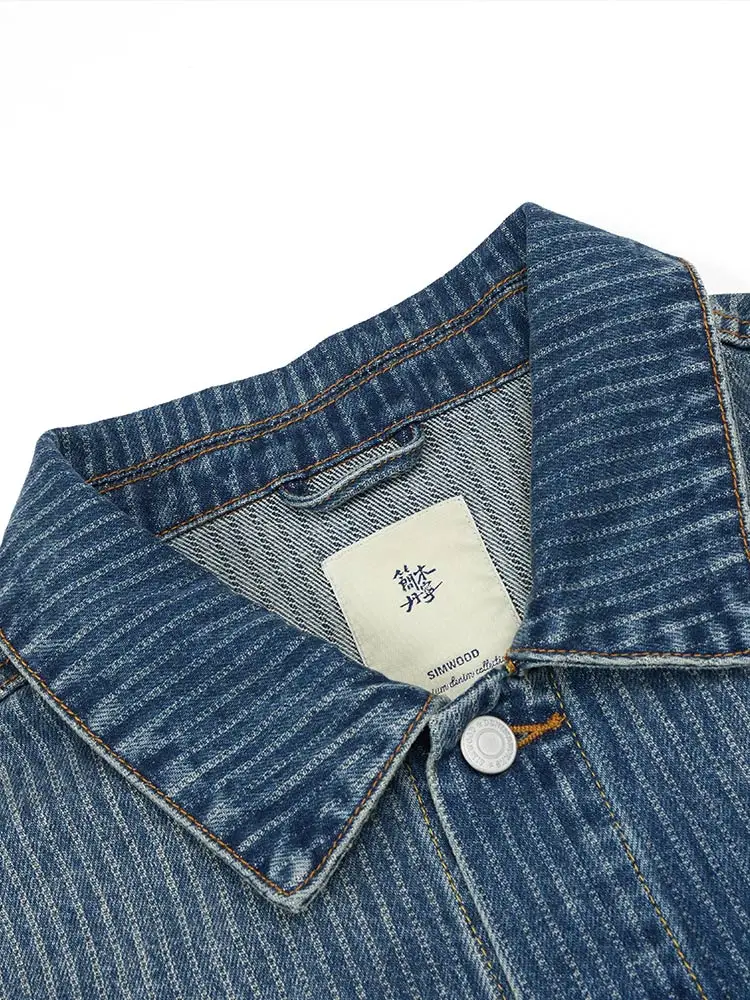 SIMWOOD 2025 Autumn New Oversize Short Length Vertical