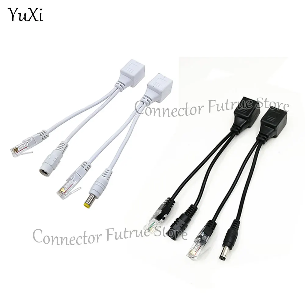 1Pair-POE-Cable-Passive-Power-Over-Ethernet-Adapter-Cable-POE-Splitter ...