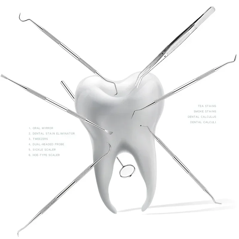 1 Set Stainless Steel Dental Mirror Dental Kit Bag Mouth Mirror Instrument Oral Care Dentist Whitening Tools dental mirrors