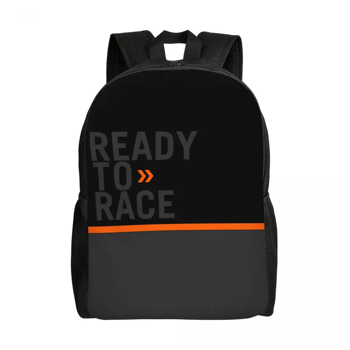 

Дорожный рюкзак с логотипом Ready To Race, школьный ранец для компьютера, спортивная гоночная сумка для мотоциклистов, студентов колледжей, рюкзаки