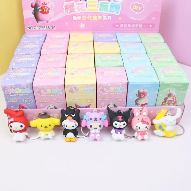 Sanrio Family 24 Characters Business Wear Kuromi Figurine Hello Kitty Blind  Box Toys Cinnamoroll Melody Doll Children Gifts - AliExpress