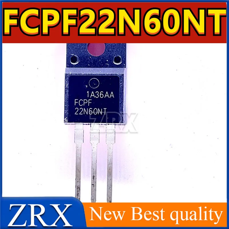 

5Pcs/Lot FCPF22N60NT brand new imported spot TO-220F 600V 22A