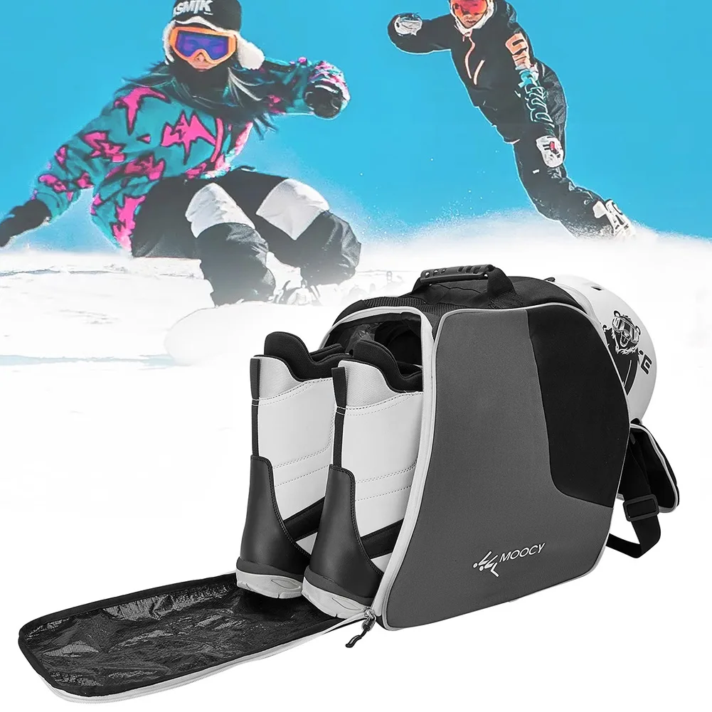 Winter Snow Ski Boot Bag Lightweight Skiing Snowboarding Storage Bag Waterproof Ski Helmets Gloves Bag Outdoor Sports Supplies 2