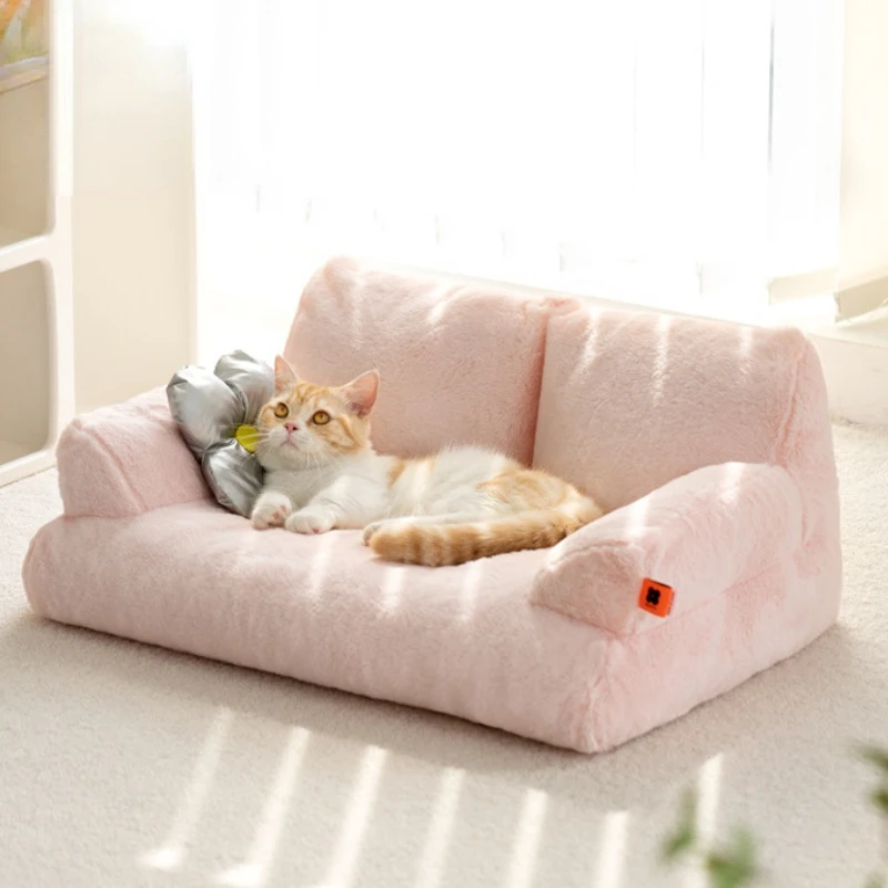 Luxury Fluffy Super Soft Kitten House Cat Nest Pet Items Articles