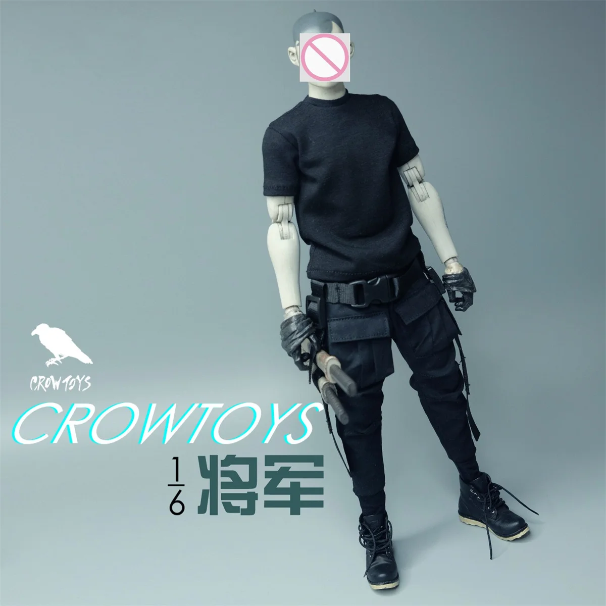 

1/ 6 Soldier CROWDHTOYS Trendy Clothing Top Pants Clothes Collectible Anime clothes Doll Model for 12'' Action Figure Toys