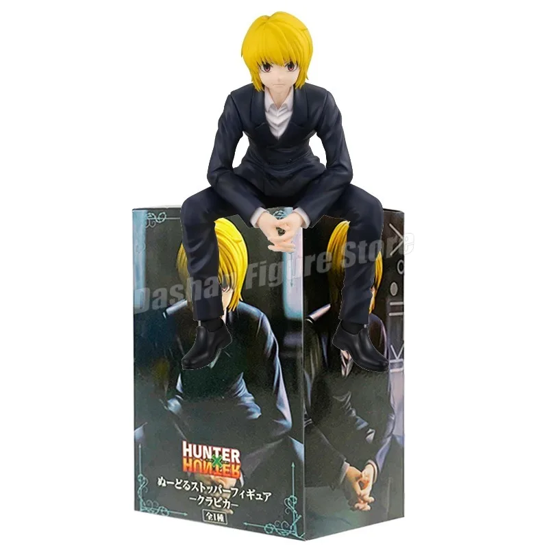 13cm Anime Hunter×Hunter Kurapika Action Figure Noodle Stopper Car
