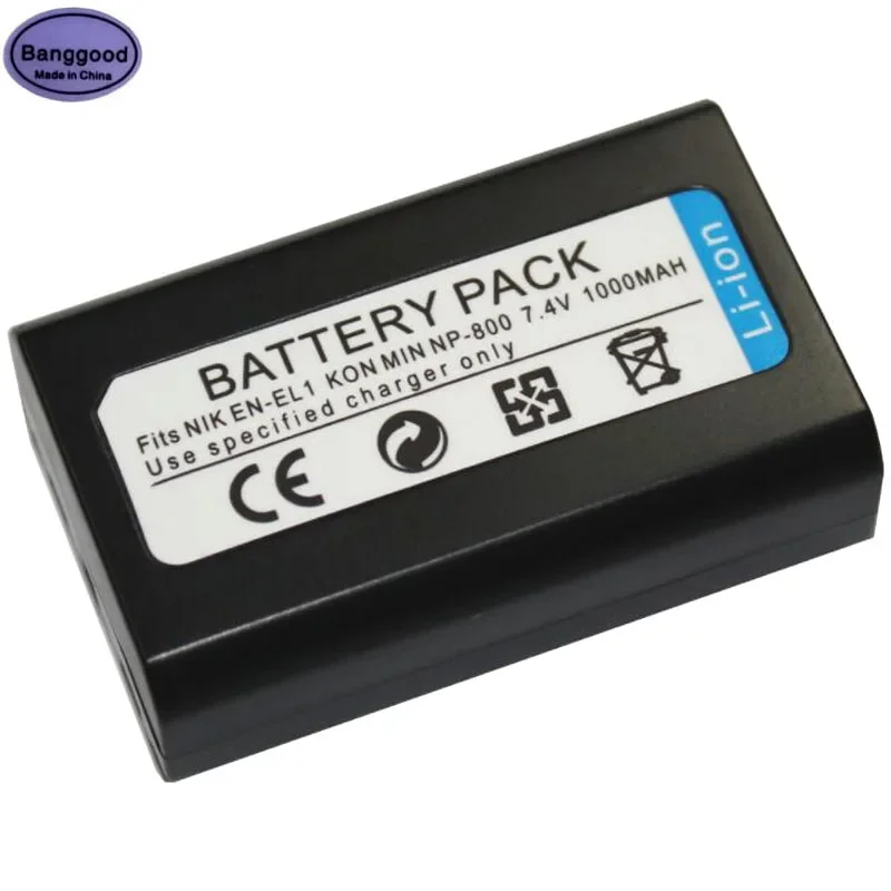 Battery for Nikon Coolpix 8700, 7.4 V, Li-Ion