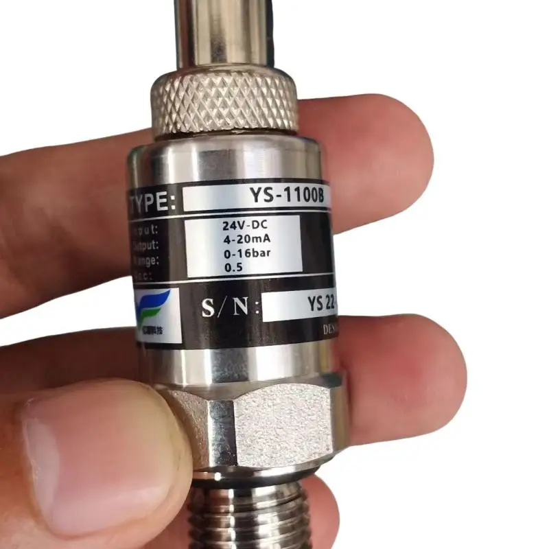 Reliable 24V Pressure Transducer for Water Pumps, Air, and Oil Operation