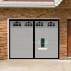 Garage Door Screen,10x8 Ft Magnetic Closure Heavy Duty Weighted Bottom Garage Screen,Garage Net Cover 6