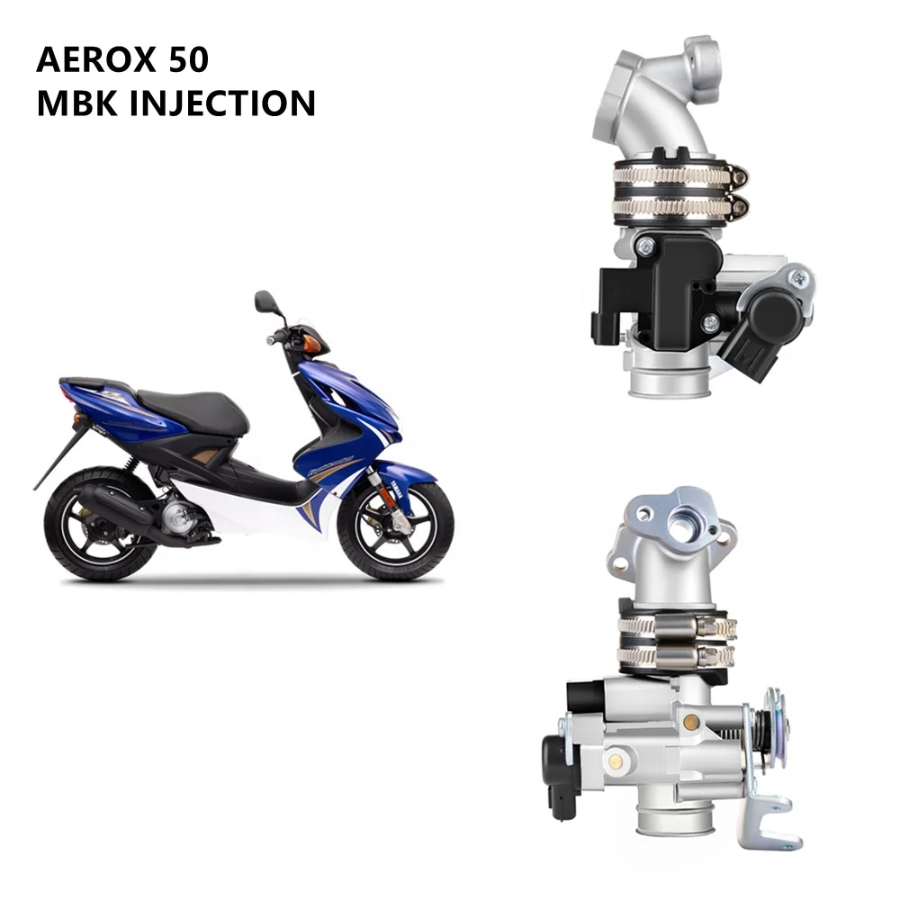 

New 26MM Motorcycle Cuerpo Del Acelerador With 2 Sensor For Aerox 50 50cc 4 Stroke Scooter