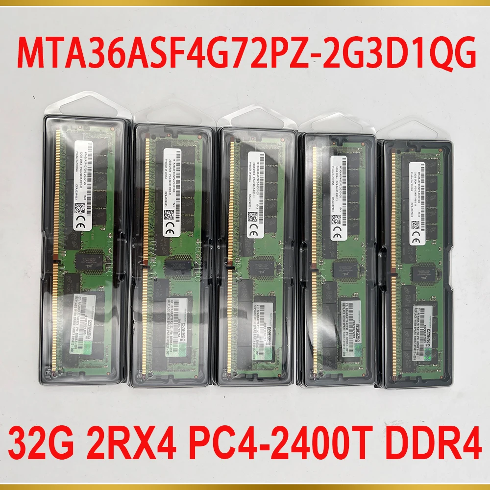 1 Pcs 32GB For MT RAM 32G 2RX4 PC4-2400T DDR4 2400 REG Memory MTA36ASF4G72PZ-2G3D1QG 1 1 Pcs 32GB For MT RAM 32G 2RX4 PC4 2400T DDR4 2400 REG Memory MTA36ASF4G72PZ 2G3D1QG