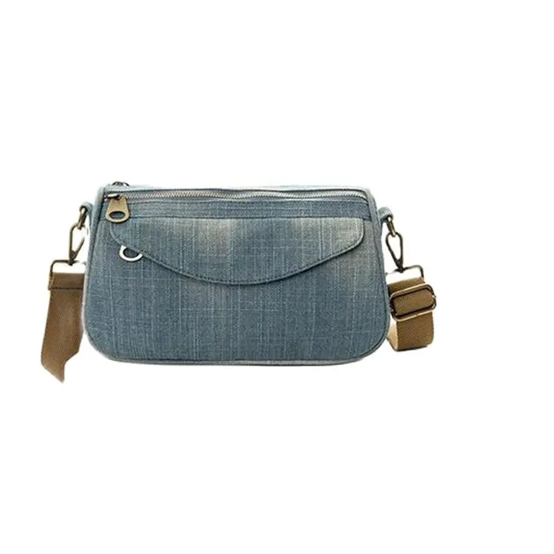 2023 High Quality Women Denim Shoulder Bags Fashion Multifunctional Cross body Bagd Small Flap Drop Shipping
