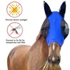 1pc Anti-Fly Mesh Equine Mask Horse Mask Stretch Bug Eye Horse Fly Mask with Covered Ears Horse Fly Mask Long Nose with Ears 3