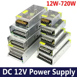 Versatile 12V DC Power Supply for LED Strip and CCTV Lighting
