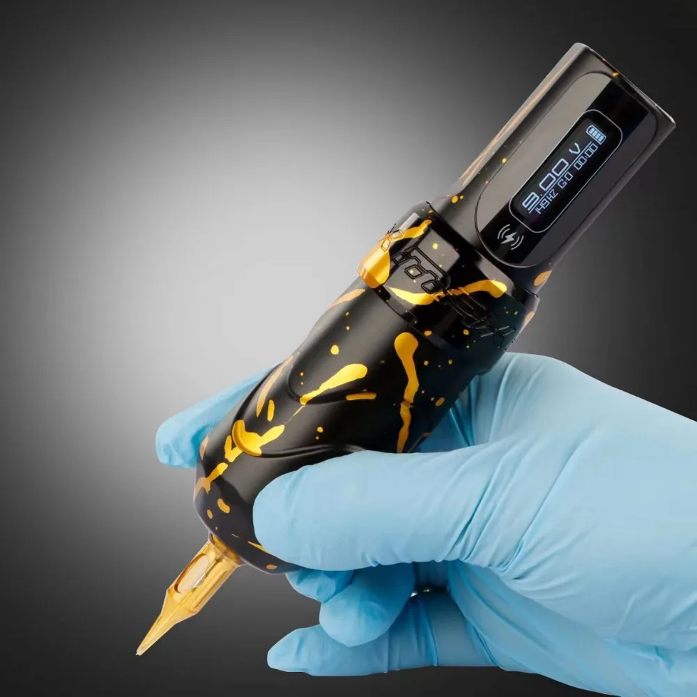 1PC Professional Flux Max Wireless Tattoo Machine Cartridge Pen Coreless Motor For Artists