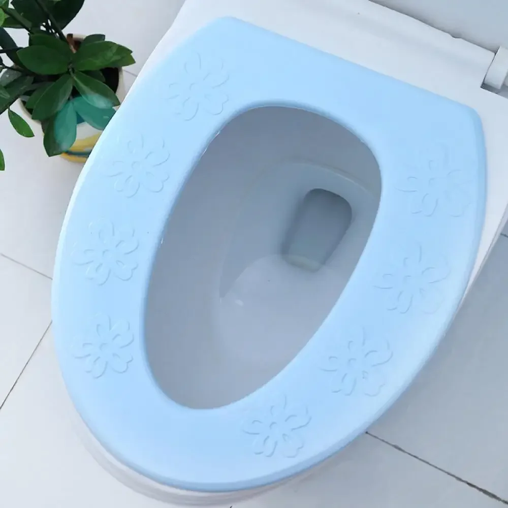 Foam EVA Waterproof Toilet Mat Thick O Shape Warm Pad Winter Bathroom Accessory Soft WC Cover Comfort Cushion