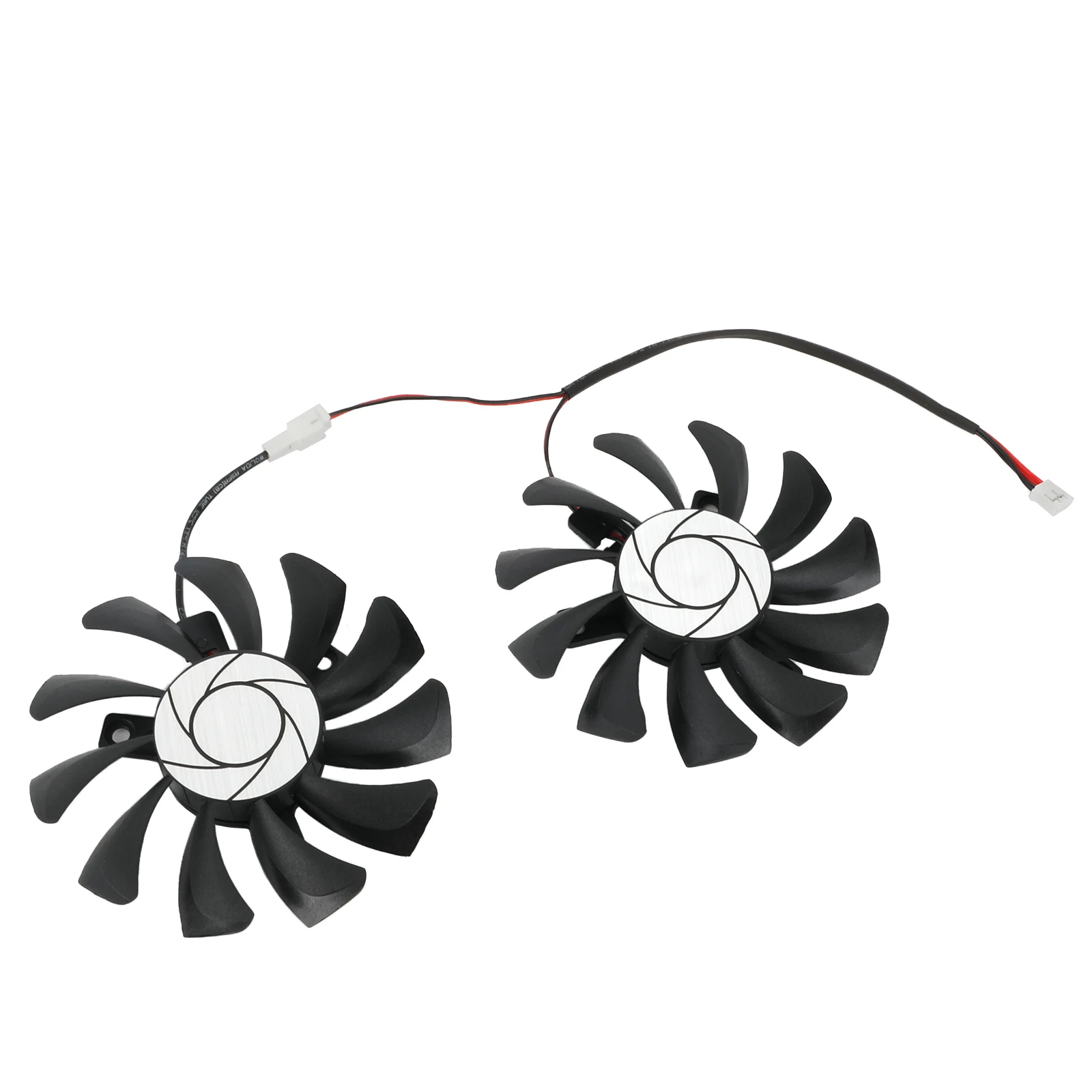 Substituição do fã da Placa de Vídeo para Msi Gtx 1050 1050 ti 2gt oc 75 mm Ha8010h12f-z Gtx1050 Gtx1050ti fã de Refrigeração da Placa Gráfica - Imagem 3
