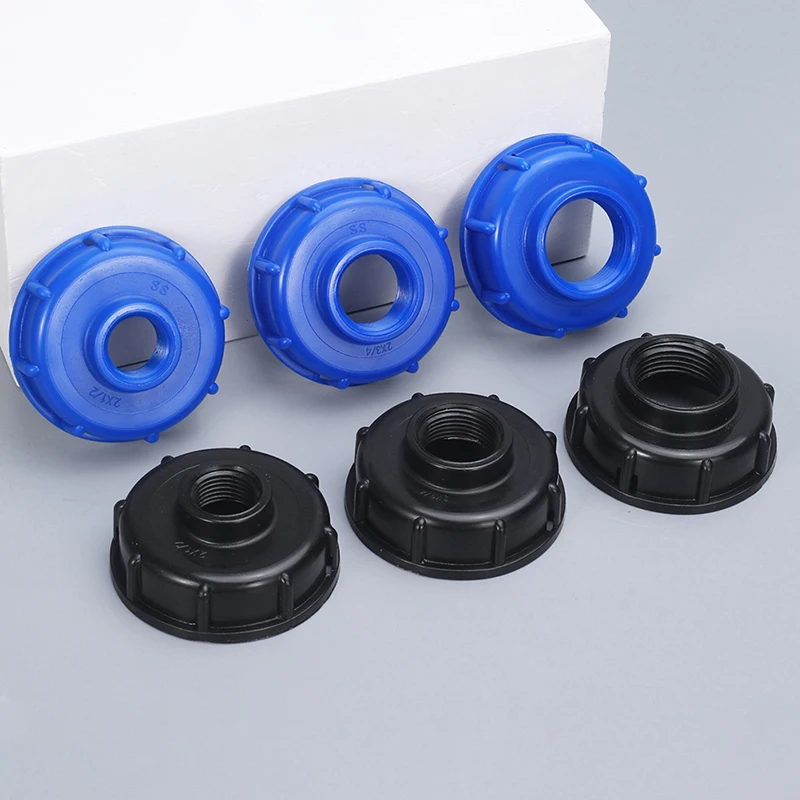 Tank Tap Connector Tank Tap Adapter Water Faucet Adapter Garden Hose Adapter Hose Tap Adapter Tank Fitting Connector Faucet Adapter Garden Faucet Adapter Faucet Quick Connector 1/2" 3/4" 1" Female Thread IBC Tank Adapter S60 Water Tap Connector Valve Fitting Garden Irrigation Connection Tool Replacement