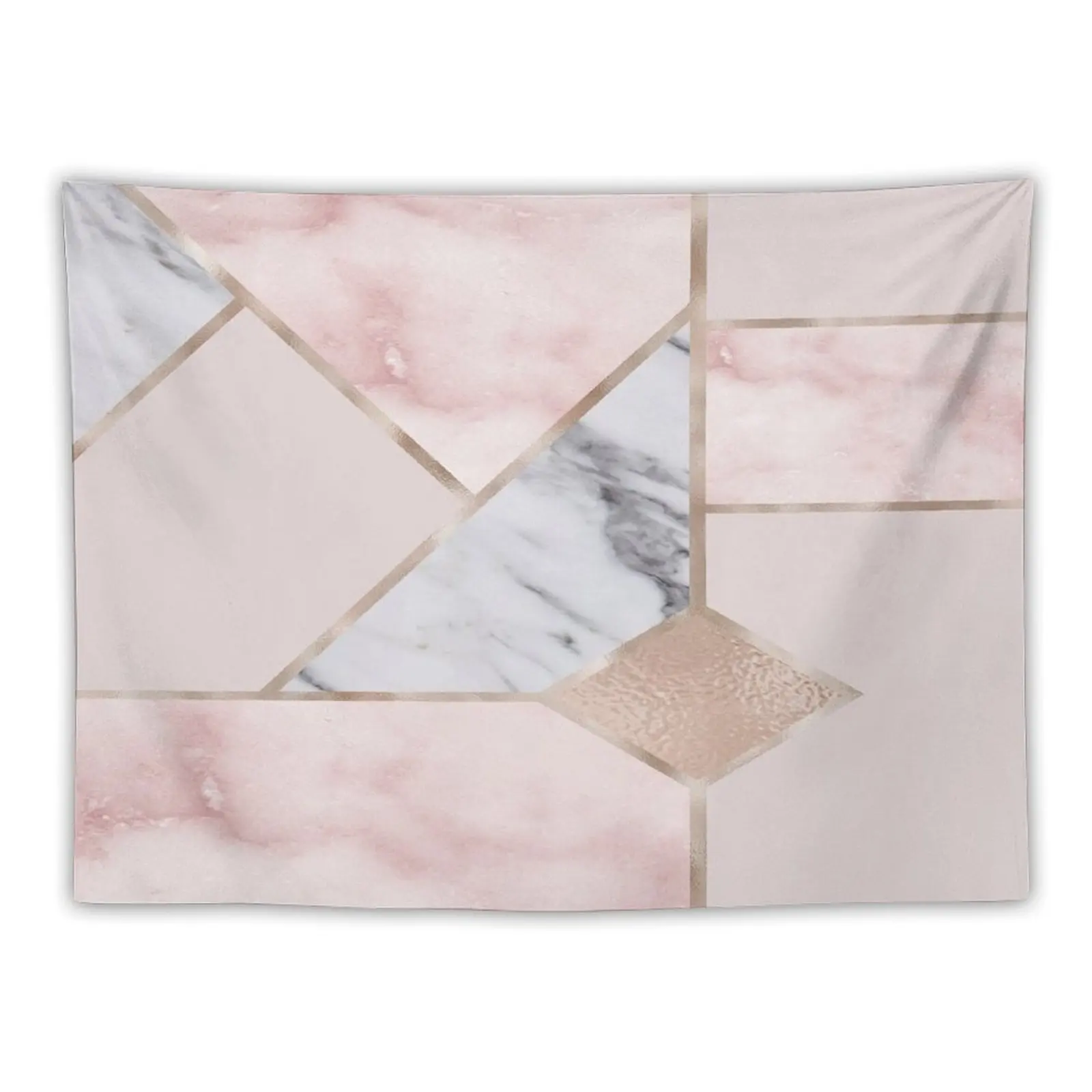 

Geometric mix up - rose gold Tapestry Outdoor Decoration Room Decor Cute Tapestry
