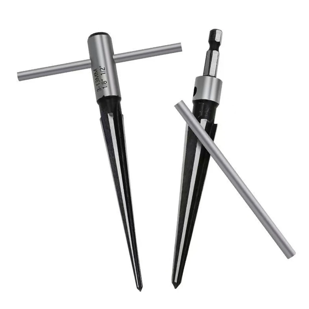 3-13mm&5-16mm Taper Reamer Hand Metal Reamer Deburring Enlarge Pin Hole Handheld For Wood Metal Plastic Drilling Tools hand reamer