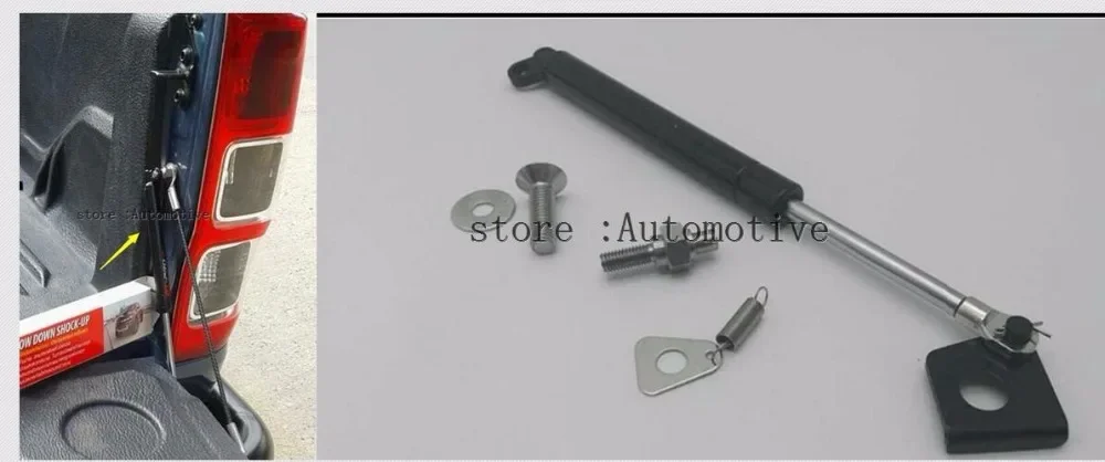1 pcs ING REAR GATE STRUT SHOCK TAIL GATE GAS SLOW DOWN FIT FOR FORD RANGER T6 T7 XL PX XLT WILDTRAK 2012-