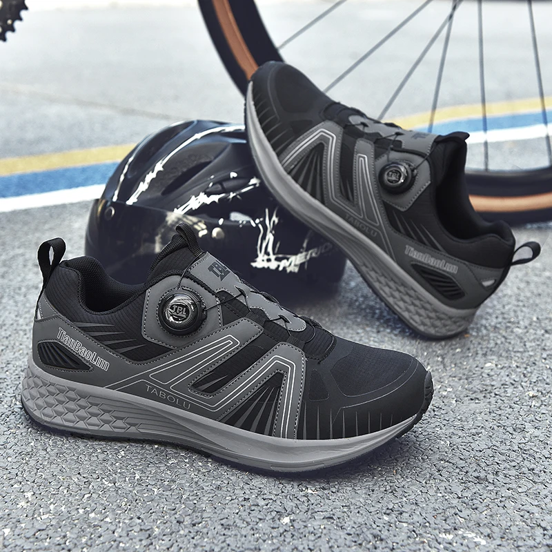 MTB Cycling Shoes Men and Women High Quality Breathable Pedal Bicycle Racing Cleat Selflocking Mountain Cycling Sneakers