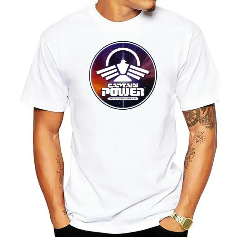 

Captain Power T-Shirt New (Nwt) Pick Your Color & Size 80';S Cartoon Tv Show Custom Graphic Tees Tee Shirt