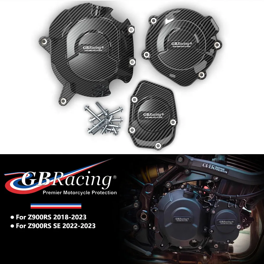 

Крышка корпуса двигателя для GB Racing для Kawasaki Z900RS 2018-2023 Z900RS SE 2022-2023, защита от падения рамы двигателя