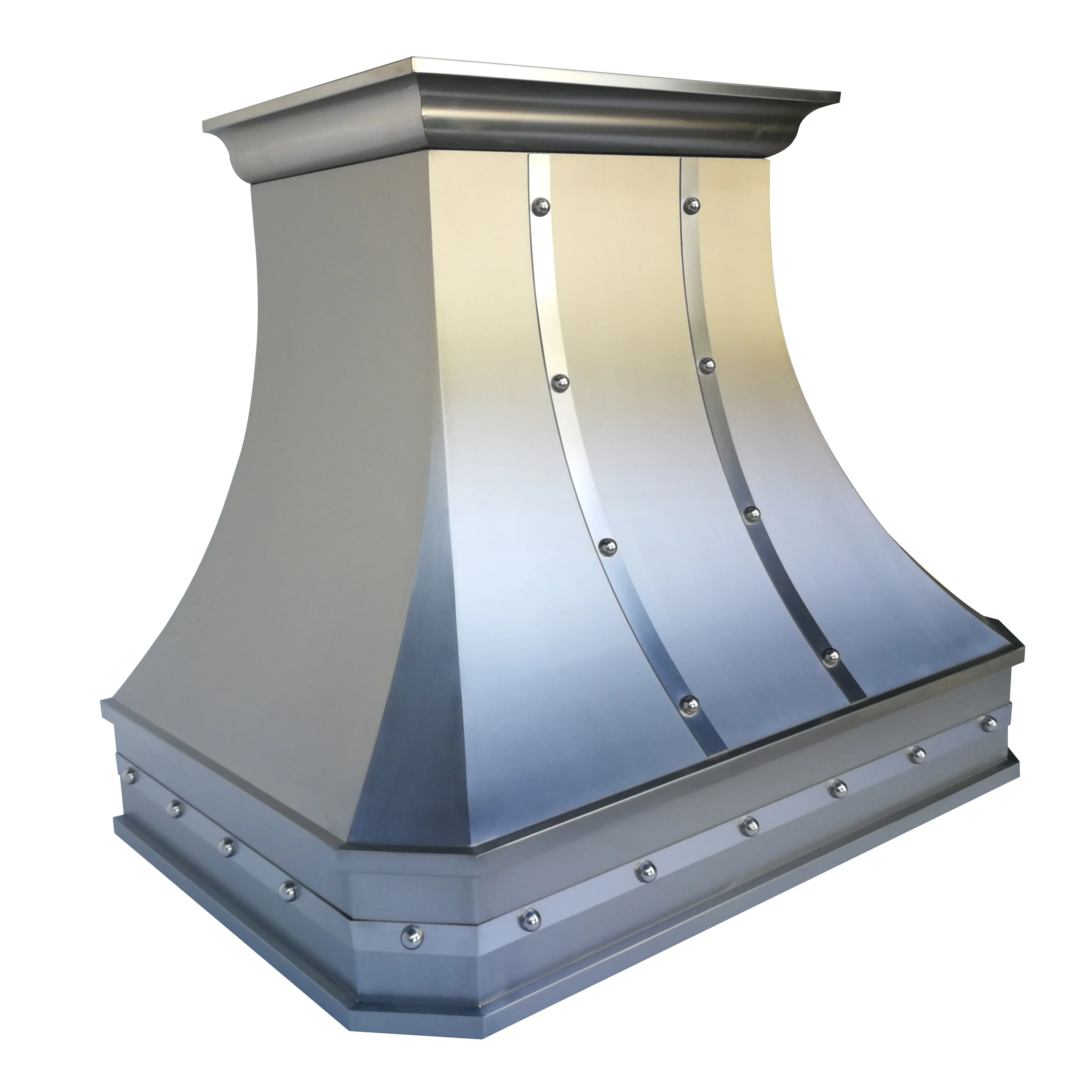 Kitchen Stainless Steel Cooking Hoods / Wall Mounted Stainless Steel Range Hood / Home Mounted Appliance Stainless Hood