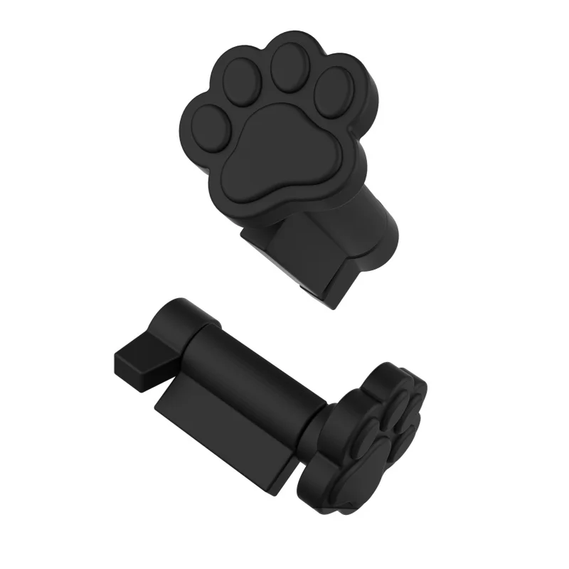 Universal Chastity Cage Lock Cylinder Bear Paw Cute Shape Can Pass Security Non-disposable Lock Key Accessories Keyless Open