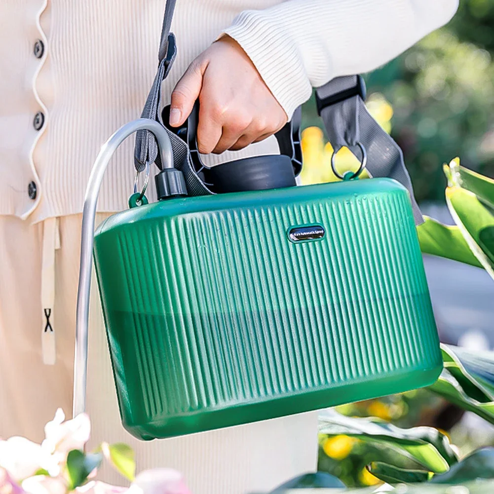 5L Electric Garden Sprayer With Spray Gun Telescopic Wand Automatic Garden Plant Mister USB Rechargeable Lawn Irrigation Tools