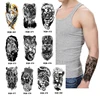 Waterproof Tattoo Stickers Body Small Arm Tattoo Stickers Animal Totem Men And Women Universal Tattoo Stickers Gift Decoration 1