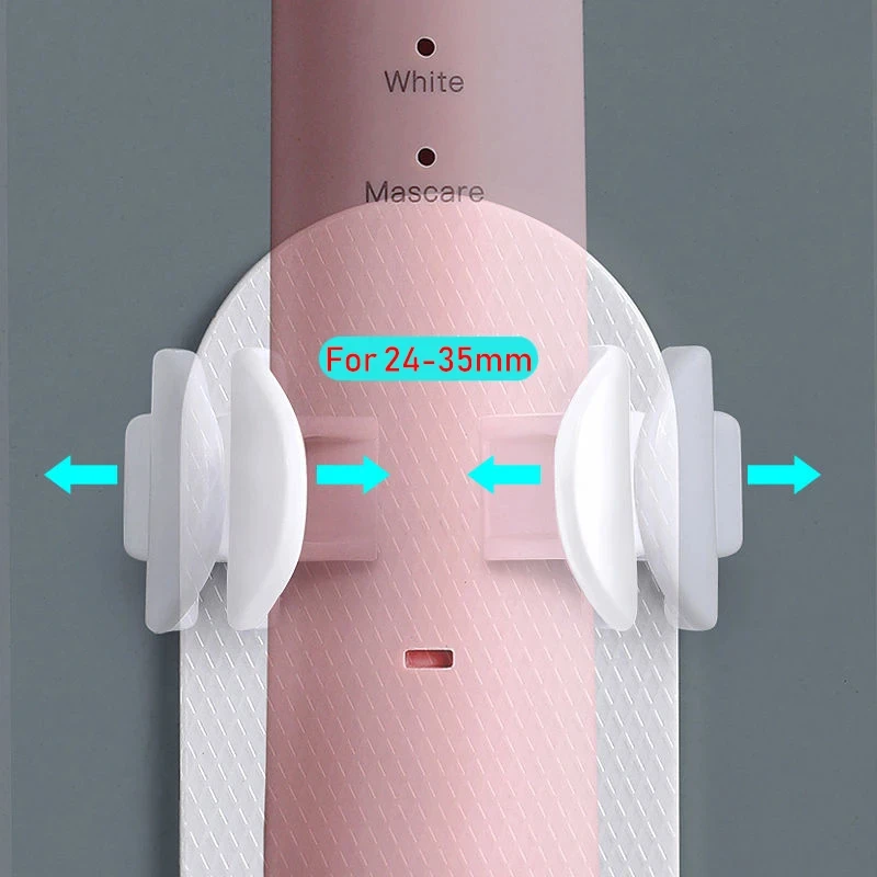 Traceless Toothbrush Stand Rack Organizer Electric Toothbrush Holder Wall Mounted Bathroom Accessories