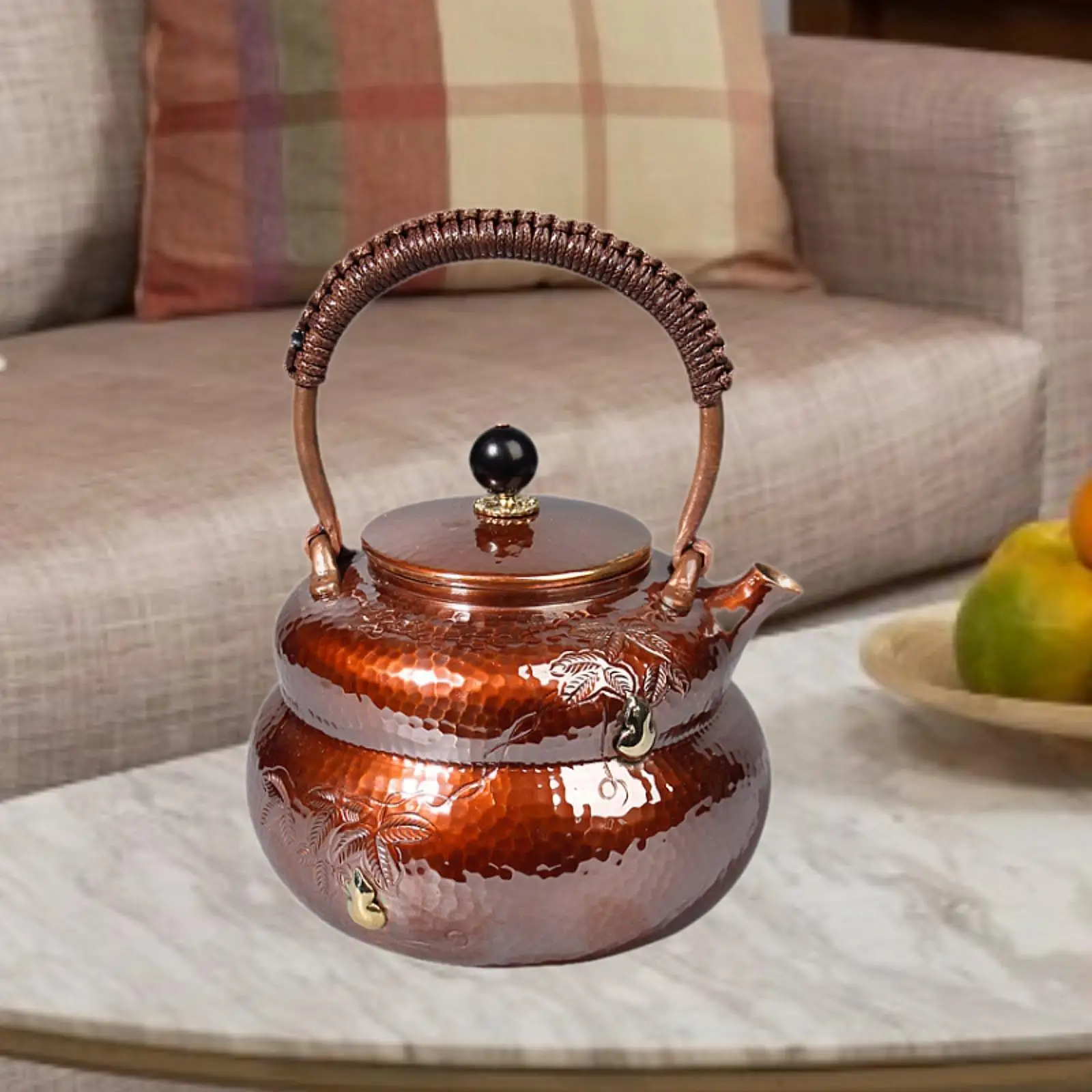 Copper Teapot Chinese Traditional Teapot Small Solid Copper Tea Pot Kettle