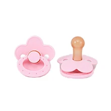 Baby Soft Silicone Pacifier Teether Soother Dummy Nipple Newborn Infant Nursing Chewing Oral Care Toys Shower Gift