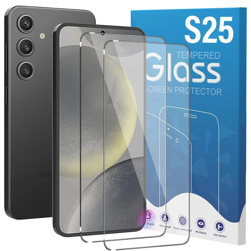 Ultra Clear Tempered Glass Fingerprint Unlock Screen Protector - Anti-Scratch Premium Film