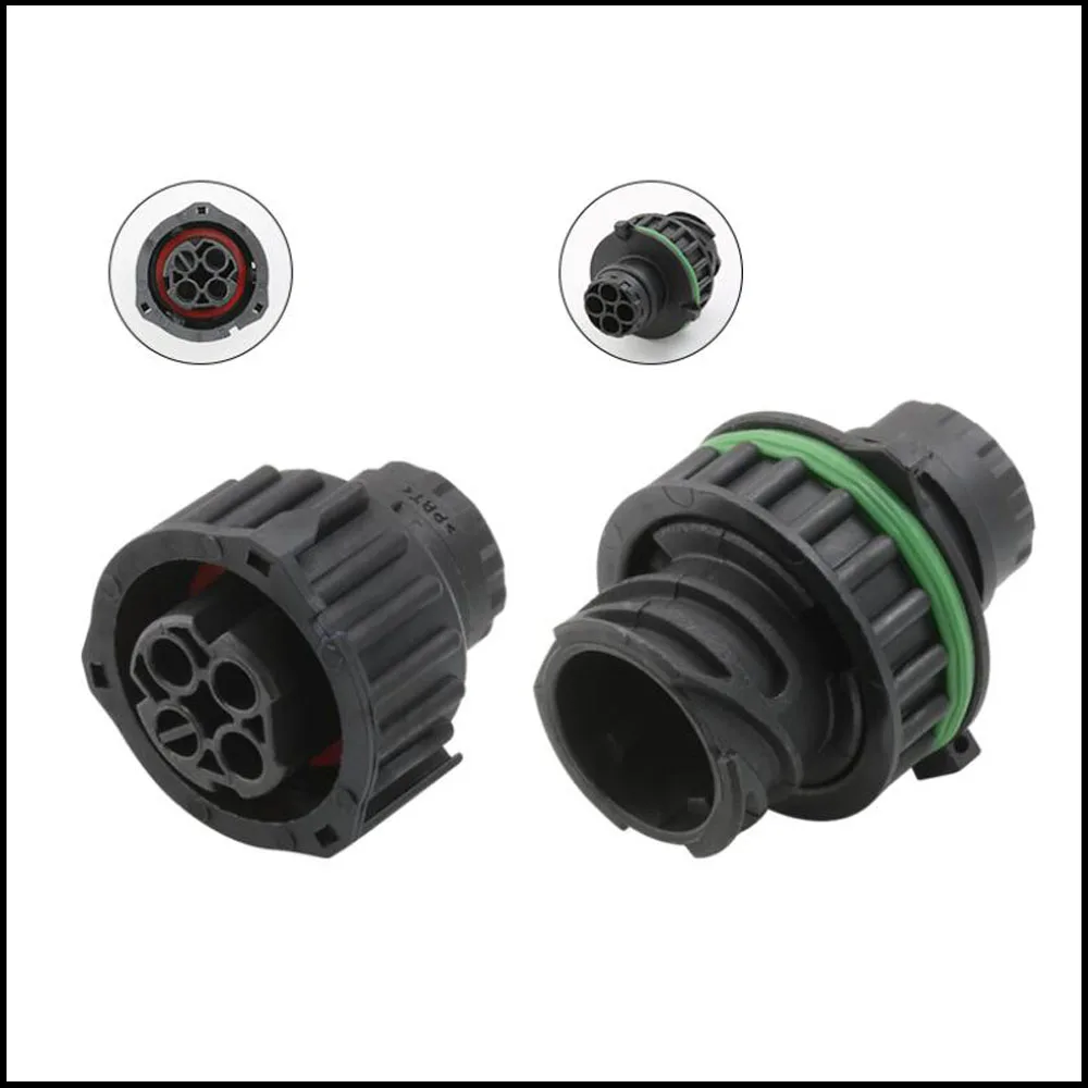 

100SET 1-967325-2 connector terminal cable Waterproof automotive plug socket 3 pin