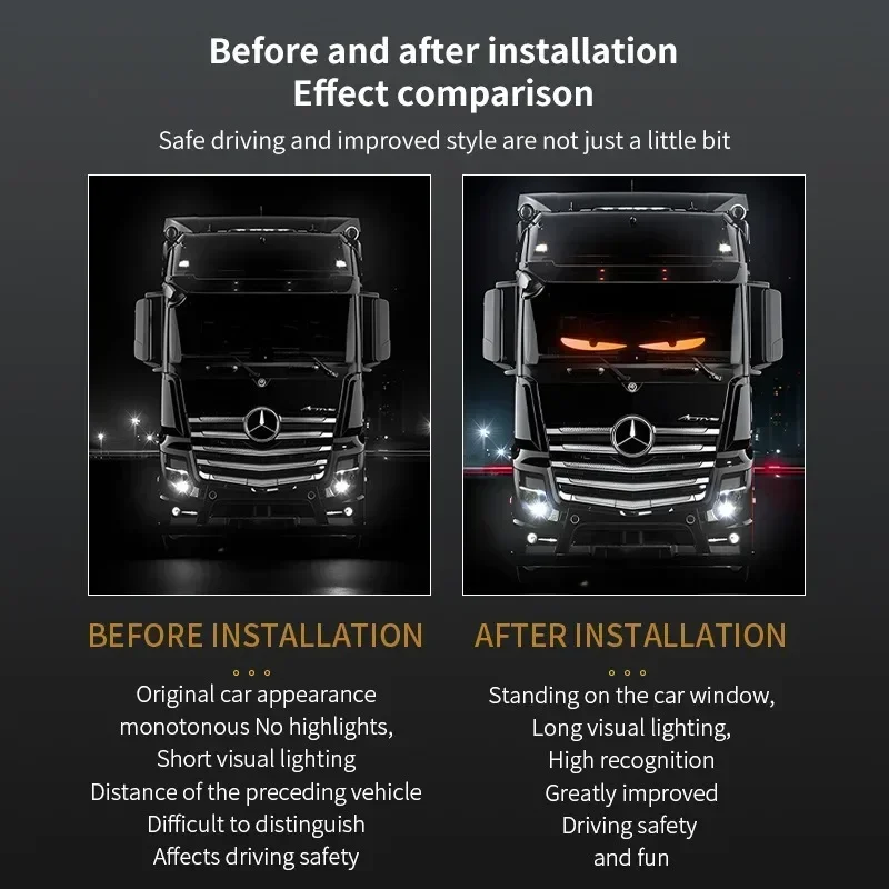 LED Light LED Display Light LED Panel 2M For Car Truck Windshield