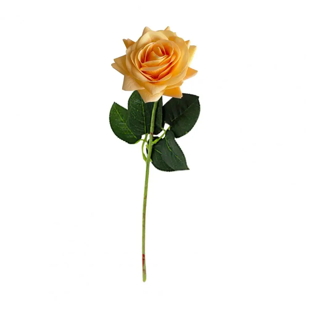 Bouquet di fiori di ramo lungo 43cm bellissime rose di seta bianca fiori  artificiali decorazioni per la tavola di nozze per la casa organizzare fiori  finti - AliExpress