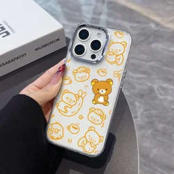 Adorable Rilakkuma Cartoon Transparent Soft Silicone TPU Phone Case - Pixel 10 Pro 5G (LYK - 294LY88624A1)