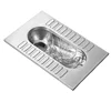 Stainless steel prison squatting pan jail squatting toilet 1