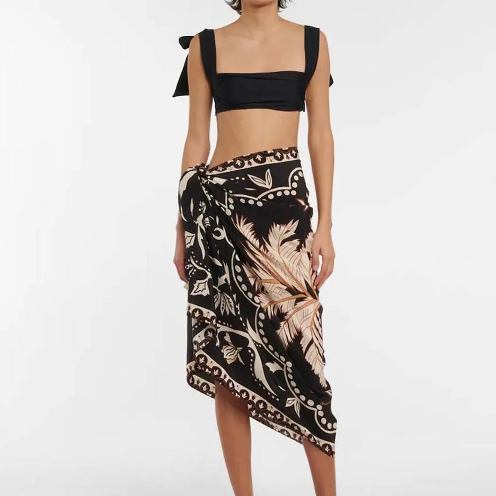 

Женский винтажный бикини с лямкой на шее, черного или розового цвета