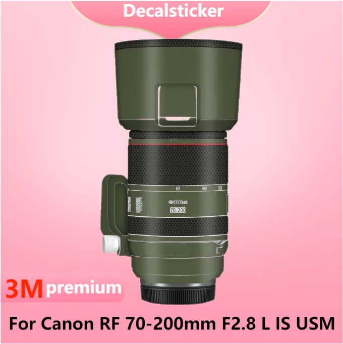

Виниловая пленка для Canon RF 70-200 мм F2.8 L IS USM наклейка на рассеиватель, Защитная пленка для защиты от царапин, фотография л