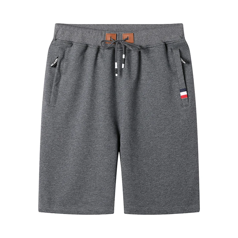 

Casual Shorts Men's Summer New Loose Large Size Men's Fifth Pants Sports Pure Cotton Straight Short Beach elastic waist