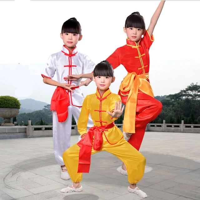 Garçons Kung Fu Costume Enfants Arts Martiaux Chinois Traditionnel  Déguisement