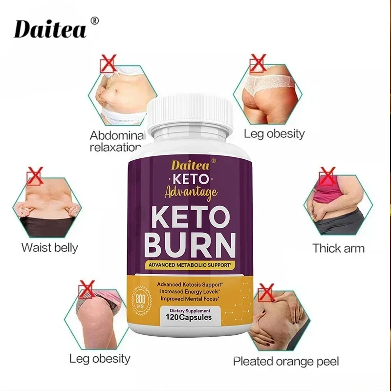 Apple Cider Vinegar goBHB Exogenous Ketones Advanced Ketogenic Supplement-Ketosis Support Men Women Burn Fat
